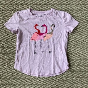 Gap kids sequin graphic shirt